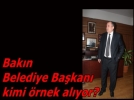 Ba�kan Y�lmaz kendisine rehber olan adam� a��klad�