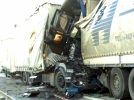 Kamyon TIR�a arkadan �arpt�