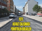 Asfaltlama �al��malar� devam ediyor