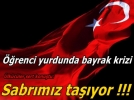 T�rk Bayra�� yasakland�