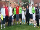 Dostluk ma��nda protokol g�ld�: 10-8