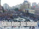 ��adam� Taksim protestolar�na i�te b�yle tepki g�sterdi!