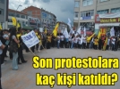 Taksim protestolar�na kat�l�mda d����