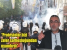 Ak Parti �l Ba�kan�'ndan Gezi Park� protestolar�na fla� bak�� a��s�: