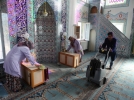 Camilerde temizlik seferberli�i