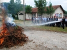 Orman k�yl�s�ne su tankeri