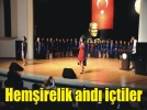 Gelece�in hem�ireleri g�rev yemini etti