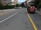 Yol �izgi �al��malar�na ba�land�