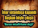 �BURASI BELED�YE, M�SAF�RHANE DE��L�