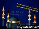 Alkol alan bir kimse  oru� tutabilir mi?