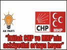 Ak Parti�den fla� yorum