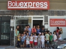Minikler Bolu Express�i ziyaret etti