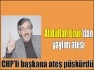 Yine o �nl� siyaset�i, yine sert tepki!