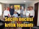 Te�kilatlardan kritik toplant�