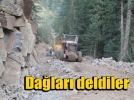 Da�lar� delip yol yapt�lar