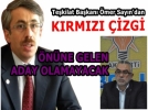 �n�ne gelen aday olamayacak