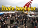 D�kkanlar�n ihale s�reci ba�l�yor