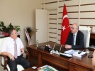 Ba�kan Y�lmaz�dan yeni il m�d�r�ne iadeyi ziyaret