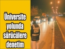 Trafik kontrolleri ba�lad�