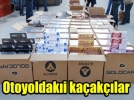 Ka�ak��lar otoyolda yakaland�