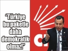 CHP�den Demokratikle�me paketine tepki!