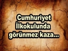 Demir korkuluklara s�k��an ��renciyi itfaiye kurtard�
