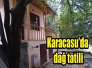 Karacasu�da da� evi turizmi