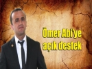 Vekil �mer Abi�sine destek verdi