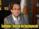 Ak Parti�de �nemli geli�me