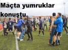 4-1 sona eren ma�ta yumruklar havada u�u�tu