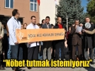 Doktorlardan n�bet eylemi