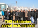 Ba�kan Y�lmaz�dan taziye evi ve sosyal tesis m�jdesi
