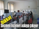 Se�ime kadar hafta sonlar� da a��k