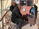 Y�lmaz, Bolu�nun en b�y�k mahallesinde halkla kucakla�t�