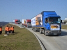 Yard�m kervan� dualarla yola ��kt�   