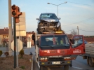 Yanmayan trafik lambas� kazaya sebep oldu 