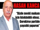 Hasan Kanca�dan s�ralama yorumu
