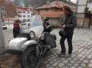 Baba o�ul motosikletle Avrupa turuna ��kt�lar