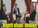 Ak Parti�den tam kadro ziyaret