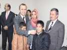 �htiya� sahibi aileler konutlar�na kavu�tu