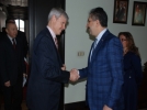 Amerika Ba�konsolos�undan ziyaret