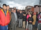 Baz istasyonu kar��t� eylem
