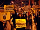 �dam cezalar�n� protesto ettiler