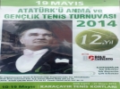 19 May�s Tenis turnuvas� start al�yor