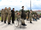 Engellilerin bir g�nl�k askerlik heyecan�