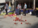 Bolu�da manavlar birbirine girdi