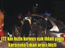 Yine h�z yine kaza: 2 yaral�