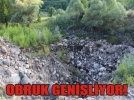 Dev obruk dereyi yuttu