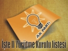 Ak Parti�nin A Tak�m� belli oldu