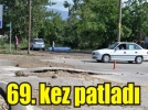 Su borusu bomba gibi patlad�